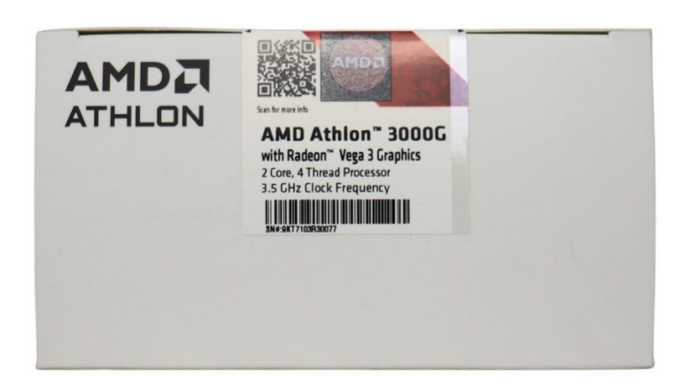 Read more about the article Двухъядерный AMD Athlon 3000G в новой упаковке снова в продаже