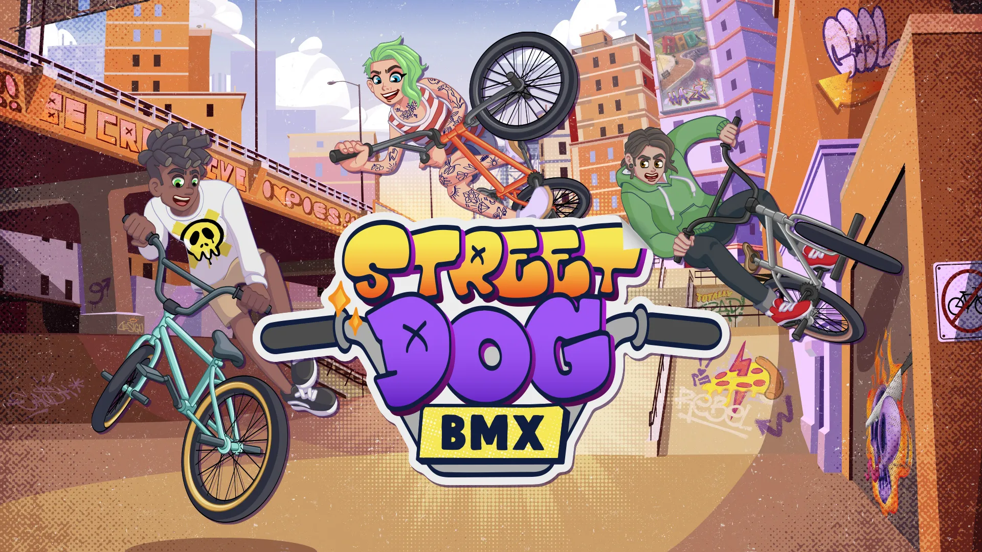 You are currently viewing Анонсирована игра про экстремальный вид спорта Streetdog BMX