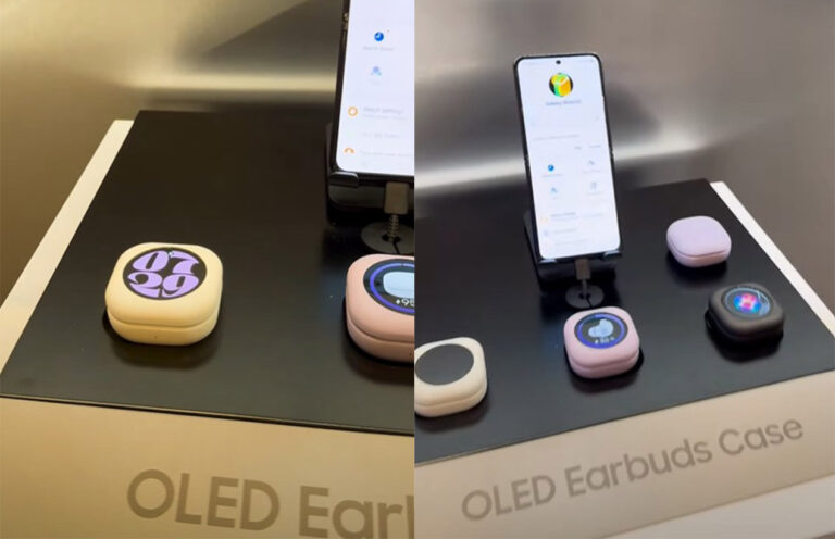 Read more about the article Показаны Samsung Galaxy Buds с внешним OLED-экраном