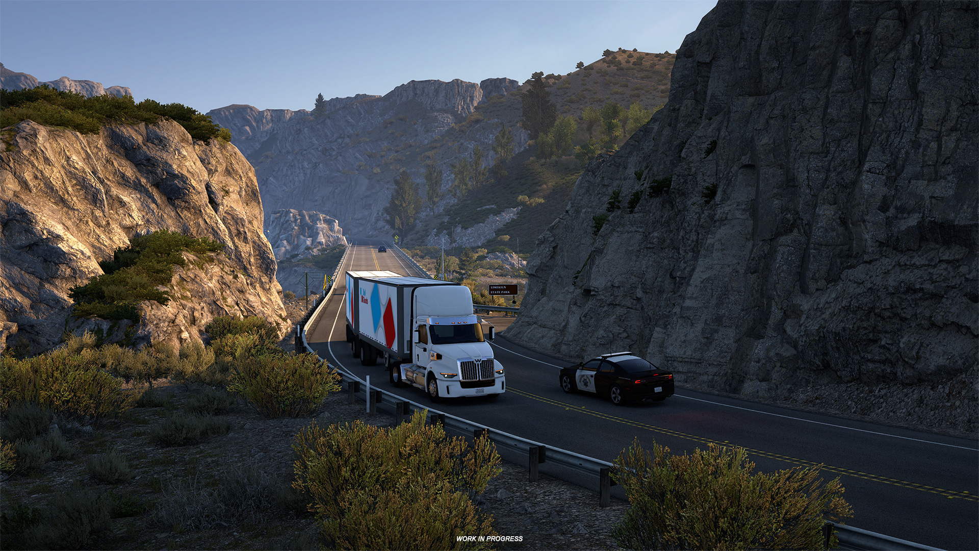 Read more about the article Новые скриншоты переделки Калифорнии для American Truck Simulator — Золотой штат